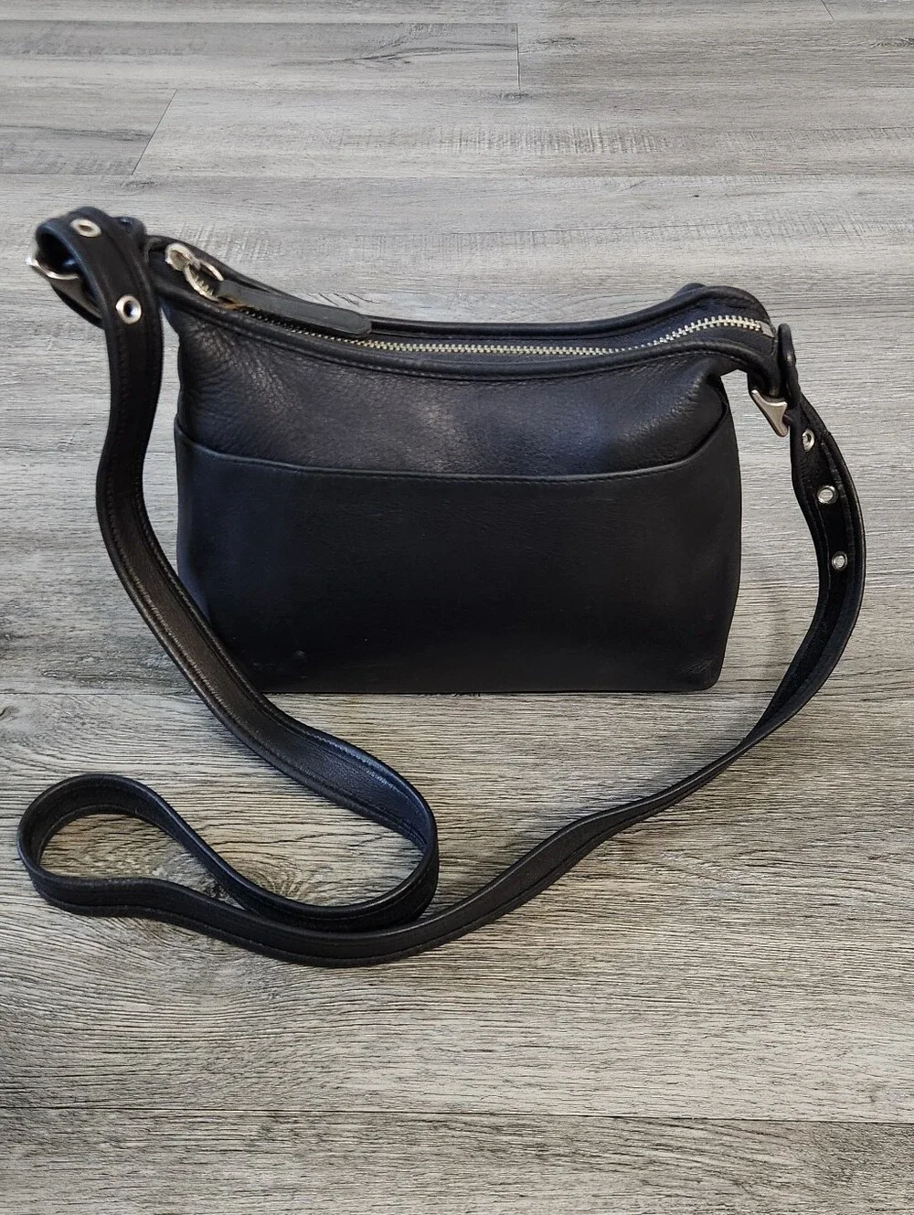 Vintage Coach Janice Legacy Bag Black‎ Leather Crossbody Bag